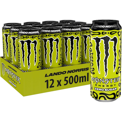 Monster Cable energy lando norris zero sugar blik (12x 500ml) Monster Cable energy lando norris zero sugar blik (12x 500ml)