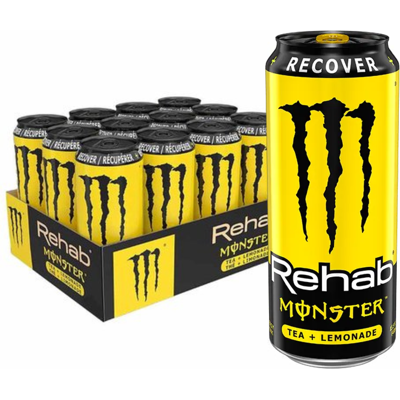 Monster Cable energy rehab lemon tea blik (12x 500 ml) Monster Cable energy rehab lemon tea blik (12x 500 ml)