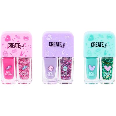 Create It! duo nagellak Multi kleuren Create It! duo nagellak Multi kleuren