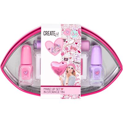 Create It! hart make-up set in lip blik Multi kleuren Create It! hart make-up set in lip blik Multi kleuren