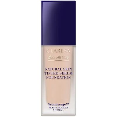 Claresa natural skin tinted serum foundation 1c light cool 32ml Claresa natural skin tinted serum foundation 1c light cool 32ml