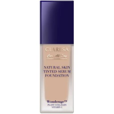 Claresa natural skin tinted serum foundation 2n medium neutral 32ml Claresa natural skin tinted serum foundation 2n medium neutral 32ml