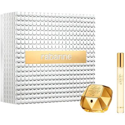 Paco Rabanne lady million geschenkset dames edp 50ml Paco Rabanne lady million geschenkset dames edp 50ml