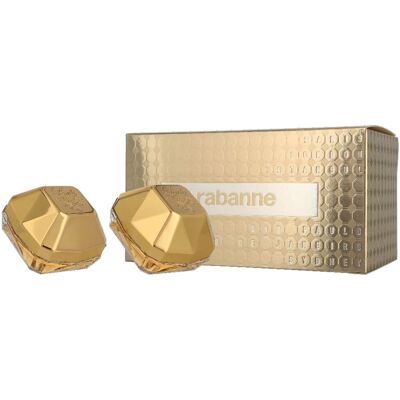 Paco Rabanne lady million travel geschenkset 2x eau de parfum spray 30ml dames Paco Rabanne lady million travel geschenkset 2x eau de parfum spray 30ml dames