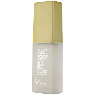 Alyssa Ashley eau de toilette spray los white musk 15ml unisex Alyssa Ashley eau de toilette spray los white musk 15ml unisex