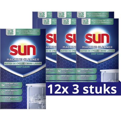 Sun machinereiniger - out-wash - 36 stuks - voordeelverpakking Sun machinereiniger - out-wash - 36 stuks - voordeelverpakking