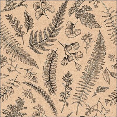 Ambiente servetten leaves and herbs 20 stuks Ambiente servetten leaves and herbs 20 stuks