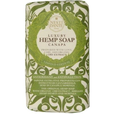 Nesti Dante Hennep Zeep - Diepe Reiniging, Natuurlijk, 250g Nesti Dante Hennep Zeep - Diepe Reiniging, Natuurlijk, 250g