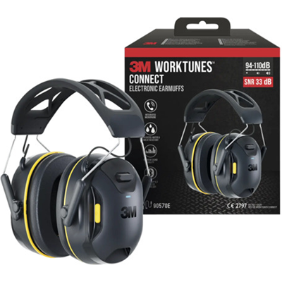 3M 1076449 - worktunes hearing protectorwireless bluet. tech 90570e-1 1 stuks 3M 1076449 - worktunes hearing protectorwireless bluet. tech 90570e-1 1 stuks