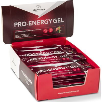 Neapharma pro energy gel display (25st) Rood Neapharma pro energy gel display (25st) Rood