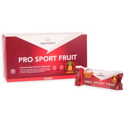 Neapharma reep pro sport fruit ananas doos (15st) Rood Neapharma reep pro sport fruit ananas doos (15st) Rood