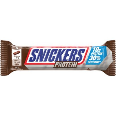 Snickers Eiwitreep - Chocolade - 18 x 47g Snickers Eiwitreep - Chocolade - 18 x 47g