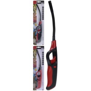Basic Flexibele navulbare bbq aansteker met kinderslot 28,5 cm Basic Flexibele navulbare bbq aansteker met kinderslot 28,5 cm