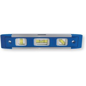 Berner waterpas "mini" met magneet 20cm Blauw Berner waterpas "mini" met magneet 20cm Blauw