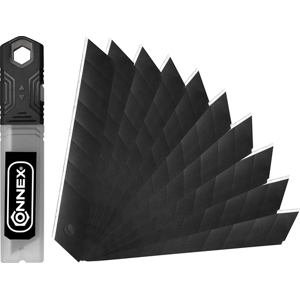 Connex afbreekmesjes 18mm black edition 10 - coxb897921 Connex afbreekmesjes 18mm black edition 10 - coxb897921