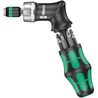 Cycplus Wera ratelpistool incl. 6 bitjes cyclus 720670 Zwart Cycplus Wera ratelpistool incl. 6 bitjes cyclus 720670 Zwart