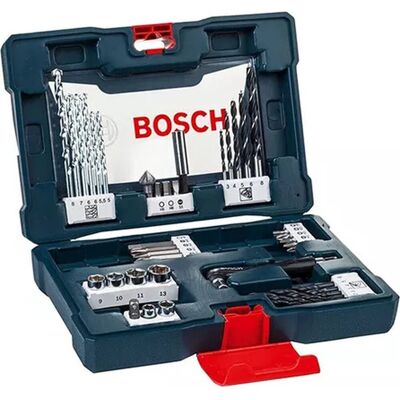 Bosch 41-delige gereedschapskoffer van (zie inhoud koffer) Bosch 41-delige gereedschapskoffer van (zie inhoud koffer)