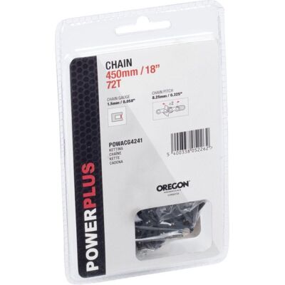 Powerplus 45cm kettingzaagketting - Oregon Powerplus 45cm kettingzaagketting - Oregon