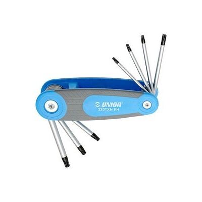 Unior torx-sleutel-zakmes groot tx9 t/m 40 werkplaats Unior torx-sleutel-zakmes groot tx9 t/m 40 werkplaats
