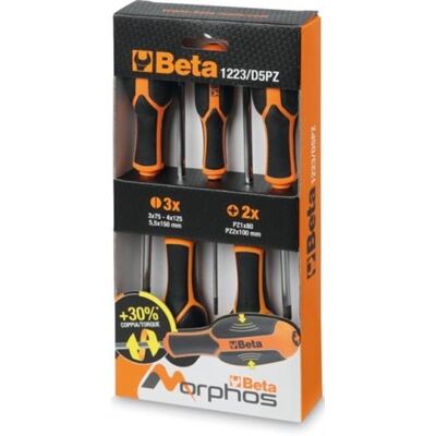 Beta schroevendraaierset 8st 1223/d8p Beta schroevendraaierset 8st 1223/d8p