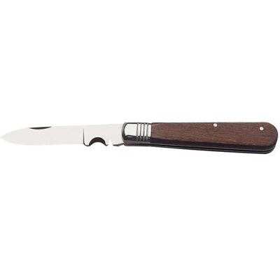 Bahco BAH2820EF1 Elektriciens zakmes - Houten handvat - 60mm lemmet Bahco BAH2820EF1 Elektriciens zakmes - Houten handvat - 60mm lemmet