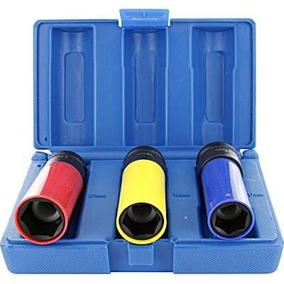 Action Krachtdopset 1/2" wielbouten 3-delig (nml) Action Krachtdopset 1/2" wielbouten 3-delig (nml)