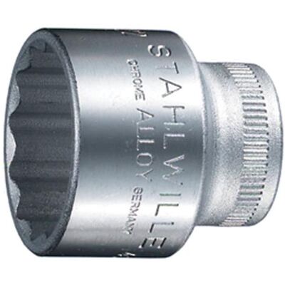 Stahlwille 02010008 - 8mm Steeksleutel - 12-kant, 25mm lang Stahlwille 02010008 - 8mm Steeksleutel - 12-kant, 25mm lang