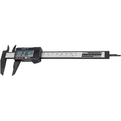 Brüder Mannesmann digitale schuifmaat carbon 150 mm (hobby) - 82520 Brüder Mannesmann digitale schuifmaat carbon 150 mm (hobby) - 82520