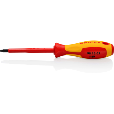 Knipex Model 98 12 02 - Ergonomische Robertson-schroevendraaier Knipex Model 98 12 02 - Ergonomische Robertson-schroevendraaier