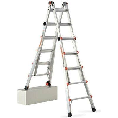 Altrex Little giant velocity 4x5 sporten telescopische vouwladder - 503915 Altrex Little giant velocity 4x5 sporten telescopische vouwladder - 503915