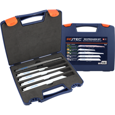 Rotec reciprozaagbladenset 525 25-delig hout en metaal - 525.9000 Rotec reciprozaagbladenset 525 25-delig hout en metaal - 525.9000