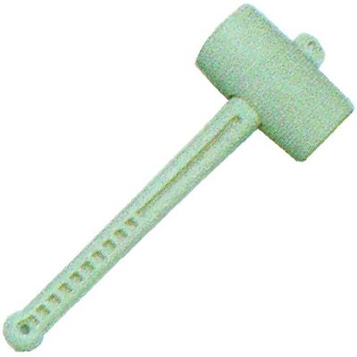 Melkmeisje rubber tegelhamer, wit, vlekvrij 55mm. - mm781055 Melkmeisje rubber tegelhamer, wit, vlekvrij 55mm. - mm781055