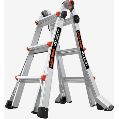Altrex Little giant velocity 4x3 sporten telescopische vouwladder - 503913 Altrex Little giant velocity 4x3 sporten telescopische vouwladder - 503913
