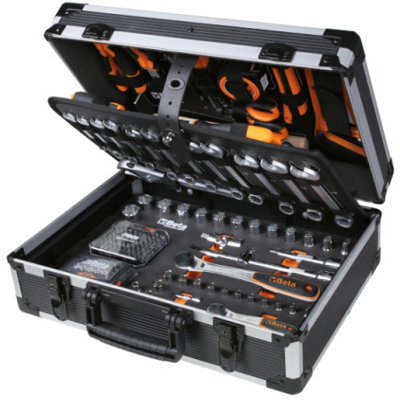 Beta bw 2056e gereedschapskoffer 163-delig assortiment algemeen onderhoud - 020566000 Beta bw 2056e gereedschapskoffer 163-delig assortiment algemeen onderhoud - 020566000