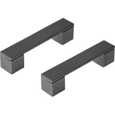 Differnz tilburg meubelgreep 96 mm - gun metal Differnz tilburg meubelgreep 96 mm - gun metal