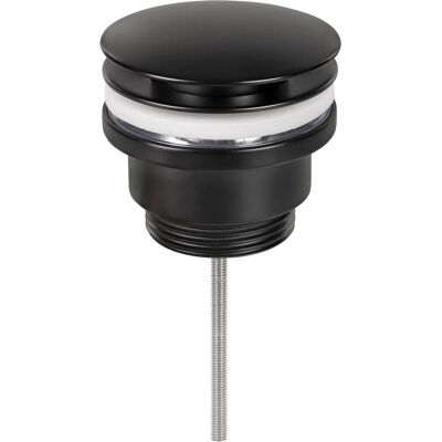 Differnz design afvoerplug mat zwart Differnz design afvoerplug mat zwart