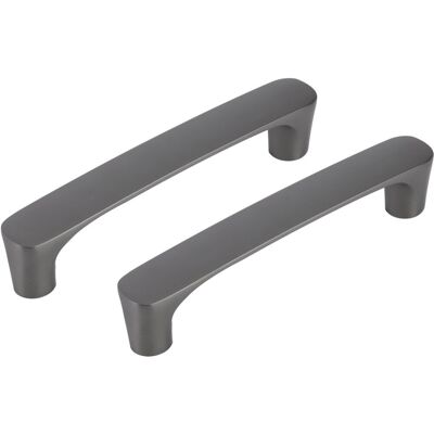 Differnz meubelgreep 128 mm gun metal Differnz meubelgreep 128 mm gun metal