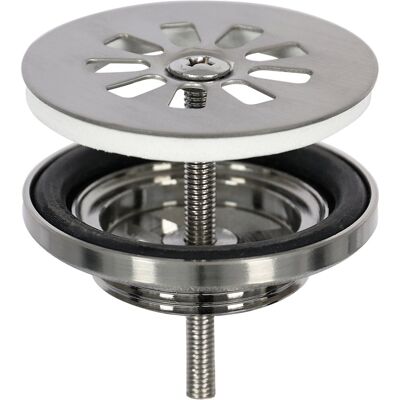Differnz afvoerplug - mat chroom Differnz afvoerplug - mat chroom