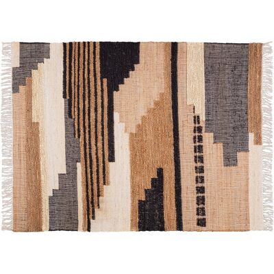 BePureHome Model 170x240 Jute Katoen Vloerkleed - Natuurlijke Kleuren BePureHome Model 170x240 Jute Katoen Vloerkleed - Natuurlijke Kleuren
