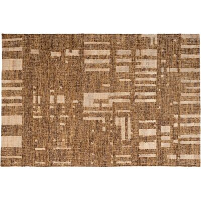 WOOOD ian handgeweven vloerkleed - wol - bruin 170x240 cm WOOOD ian handgeweven vloerkleed - wol - bruin 170x240 cm