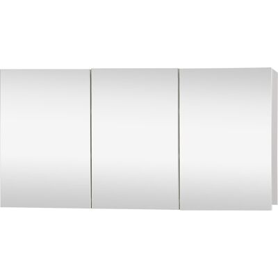 Differnz brida spiegelkast 50x100x15cm 3 deuren wit Differnz brida spiegelkast 50x100x15cm 3 deuren wit