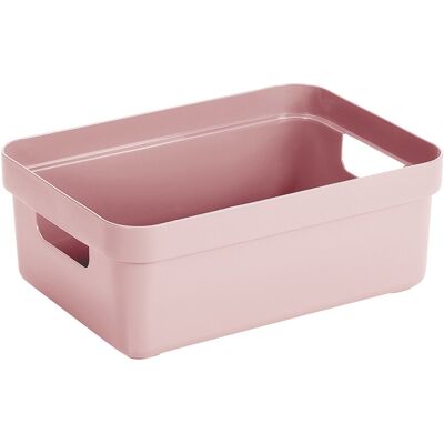 Sunware sigma home opbergbox 9l - 35x24,6x12,2 cm - roze - bpa-vrij plastic, stapelbaar (deksel apart verkrijgbaar) - stijlvolle opbergmand voor kinderkamer & woonkamer Sunware sigma home opbergbox 9l - 35x24,6x12,2 cm - roze - bpa-vrij plastic, stapelbaar (deksel apart verkrijgbaar) - stijlvolle opbergmand voor kinderkamer & woonkamer