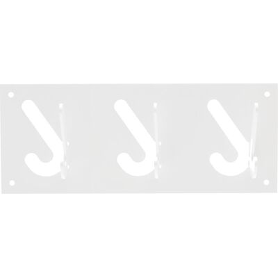 Gispen 1x3 - kapstok - wit - 30 cm breed Gispen 1x3 - kapstok - wit - 30 cm breed