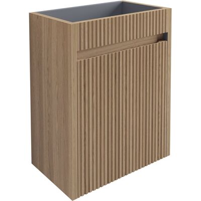 Differnz hura l meubel - knock down - links/rechts - ribbel - fscâ® - eiken Differnz hura l meubel - knock down - links/rechts - ribbel - fscâ® - eiken