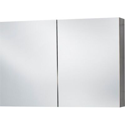 Differnz somero spiegelkast fsc 100 cm antraciet Differnz somero spiegelkast fsc 100 cm antraciet