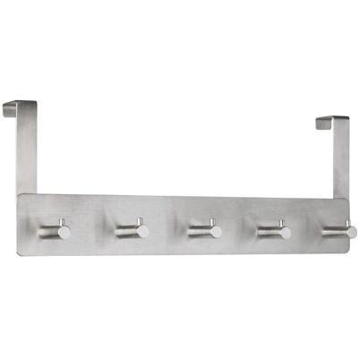 Alco Wandgarderobe van RVS 35x7,5x13,5cm Alco Wandgarderobe van RVS 35x7,5x13,5cm