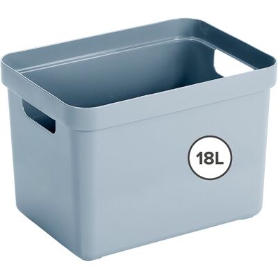Sunware Sigma home Opslagbox - 18L - Blauw Sunware Sigma home Opslagbox - 18L - Blauw