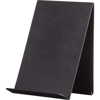WOOOD brook boekenstandaard/boekenhouder - metaal - zwart - 24x19x14 WOOOD brook boekenstandaard/boekenhouder - metaal - zwart - 24x19x14