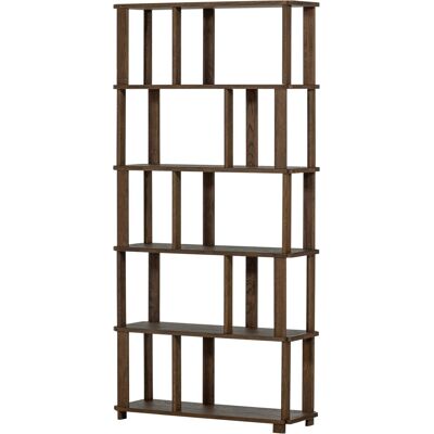 WOOOD riss boekenkast - eikenhout - naturel - 186x90x30 WOOOD riss boekenkast - eikenhout - naturel - 186x90x30