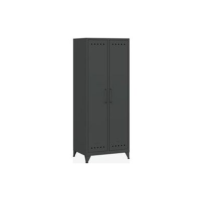 BISLEY Stalen Kast FERMAX634 - Antracietgrijs, 70x51x180 cm BISLEY Stalen Kast FERMAX634 - Antracietgrijs, 70x51x180 cm